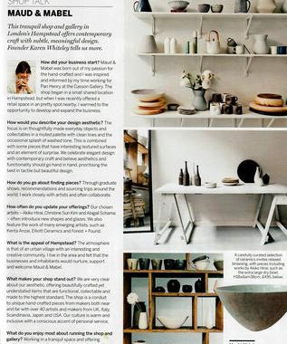 Featured in Home and Garden Magazine, April 2017