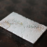 Asaho Kamiya 'Kaishi Dessert Plate 菓子皿 懐紙型 27a'