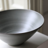 Stuart Carey 'Extra Large Bowl in Satin Grey'