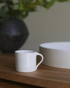 Elizabeth Gorringe Espresso Mug in White Gloss