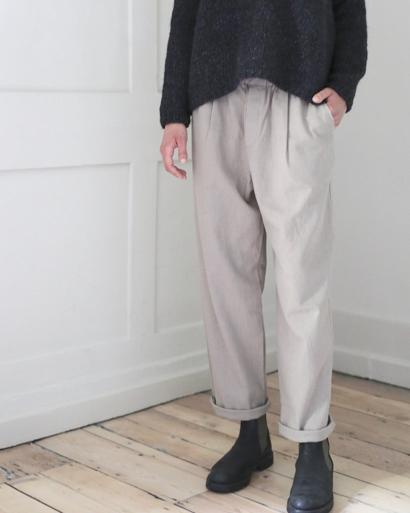 EvamEva Wide Trousers in Grey
