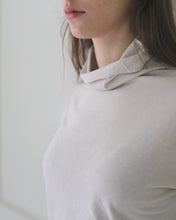EvamEva Cut & Sew Turtleneck in Grey