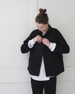 Album Di Famiglia Loose Blazer SW in Slate