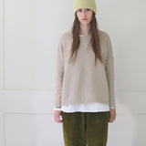 mature ha. Knit Cap in Yellow