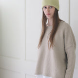 mature ha. Knit Cap in Yellow