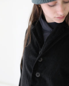 Album Di Famiglia Velvet Blazer in Slate