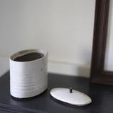 Kate Schuricht Ellipse, Large Oval Raku Container