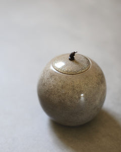 Kate Schuricht Lunar III, Medium Raku Sphere Pot