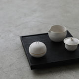 Youyou Wang 'Round Container with Tungsten Handle II'