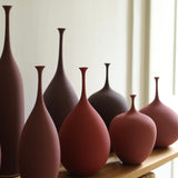 Sophie Cook 'Medium squat pod dry aubergine'