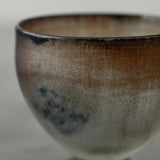 Aki Sakaida 'Smokey Tea bowl with Blue detail 6'