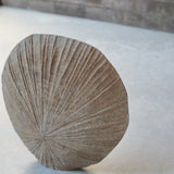 Malcolm Martin and Gaynor Dowling 'Fan Piece in Limed and Scorched Oak'