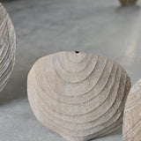 Malcolm Martin and Gaynor Dowling 'Shell Disc in Limed and Scorched Oak'