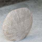 Malcolm Martin and Gaynor Dowling 'Fan Piece in Limed and Scorched Oak'