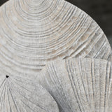 Malcolm Martin and Gaynor Dowling 'Fan Piece in Limed and Scorched Oak'