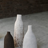 Chloe Charrington 'Brown Fluted Sculptural Vessel 22'