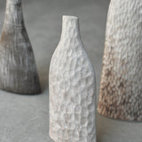 Chloe Charrington 'Fluted Cream Sculptural Vessel 32'