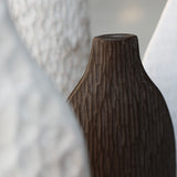 Chloe Charrington 'Brown Fluted Sculptural Vessel 22'