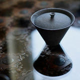 Saeam Kwon 'Lidded Container in Petrol Blue'