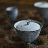 Saeam Kwon 'Lidded Jar in Petrol Blue'