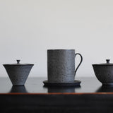 Saeam Kwon 'Lidded Container in Petrol Blue'