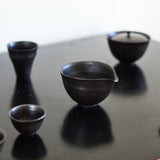 Saeam Kwon 'Lidded Container in Petrol Blue'