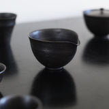 Saeam Kwon 'Pourer in Metallic Black'