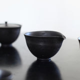 Saeam Kwon 'Pourer in Metallic Black'