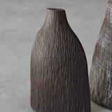 Chloe Charrington 'Brown Fluted Sculptural Vessel 22'
