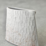Chloe Charrington 'Fluted Cream Sculptural Vessel 33'