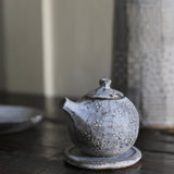 Yo Thom 'Soy Sauce Pot with Saucer - Pattern C'