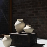 Enriqueta Cepeda 'White Low-wide Vessel 17'