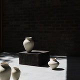 Enriqueta Cepeda 'White Low-wide Vessel 17'