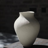 Enriqueta Cepeda 'White Sculptural Vessel 6'