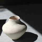 Enriqueta Cepeda 'White Low-wide Vessel 18'