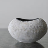 Takada Kae 'Large White Rust Vase 6'