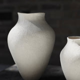 Enriqueta Cepeda 'White Sculptural Vessel 6'