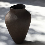 Enriqueta Cepeda 'Black Sculptural Vessel 3'