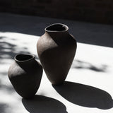 Enriqueta Cepeda 'Black Sculptural Vessel 4'
