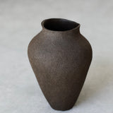 Enriqueta Cepeda 'Black Sculptural Vessel 3'