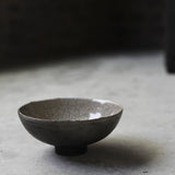 Jennifer Morris 'Small Raku Bowl on Raised Foot'