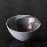 Asaho Kamiya 'Purple and Gold Sake Cupぐい呑 金紫'