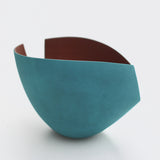 Ann Van Hoey 'Teal-Blue Object II'
