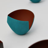 Ann Van Hoey 'Teal-Blue Object II'