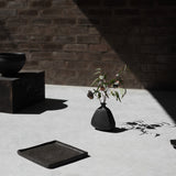 Annette Lindenberg 'Black Stacking Dish I'
