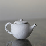 Masako Nakagami 'Speckled White Miniature Teapot'