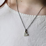 Rosa Maria 'Sterling Silver Necklace with Cognac Diamonds'