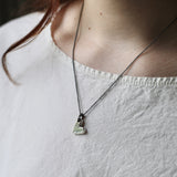 Rosa Maria 'Sterling Silver Necklace with Cognac Diamonds'