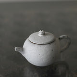 Masako Nakagami 'Speckled White Miniature Teapot'