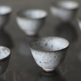Masako Nakagami 'Speckled White Miniature Tea Cup'